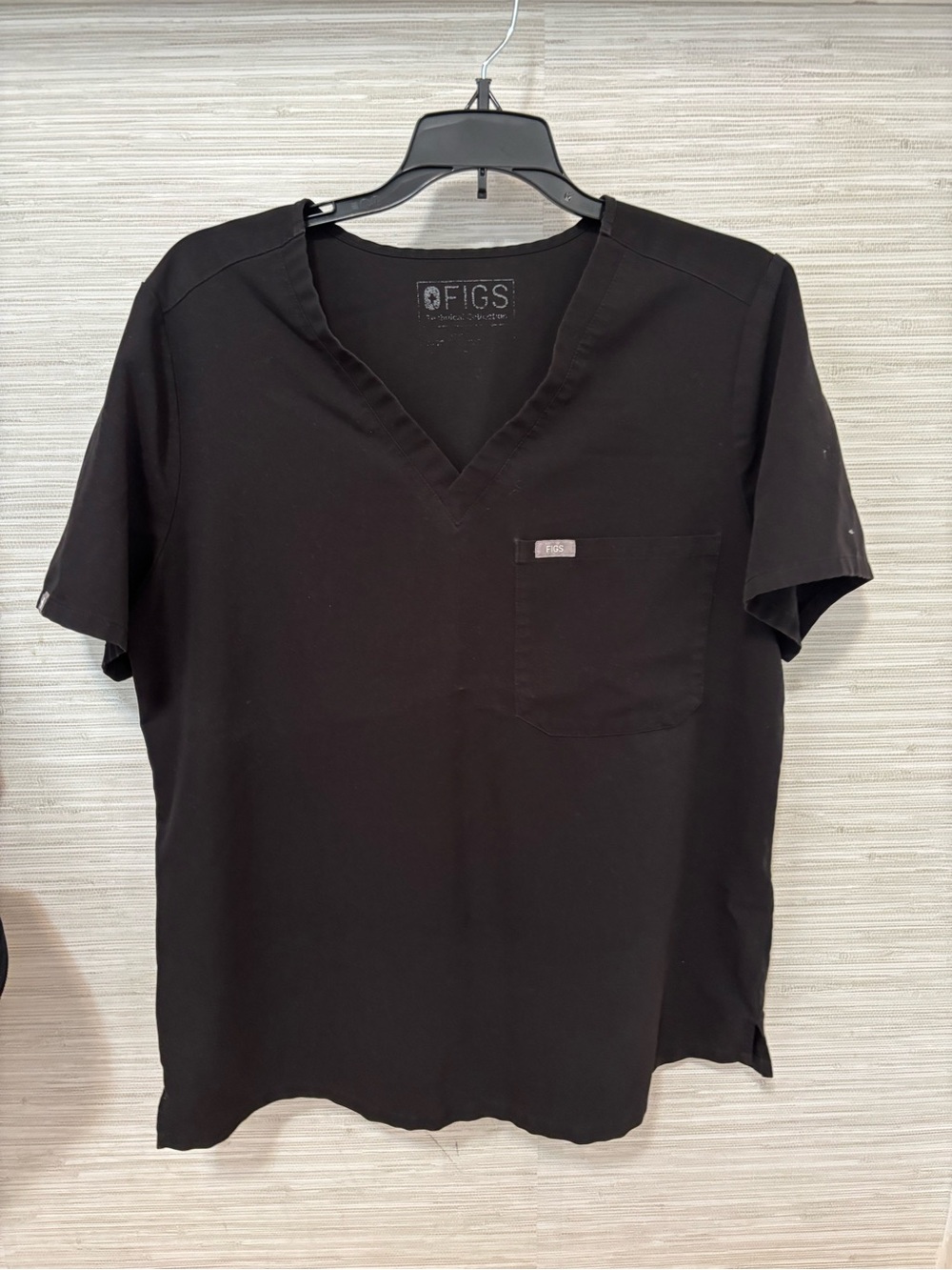 Figs Catarina scrub top large black - Picture 3 of 5